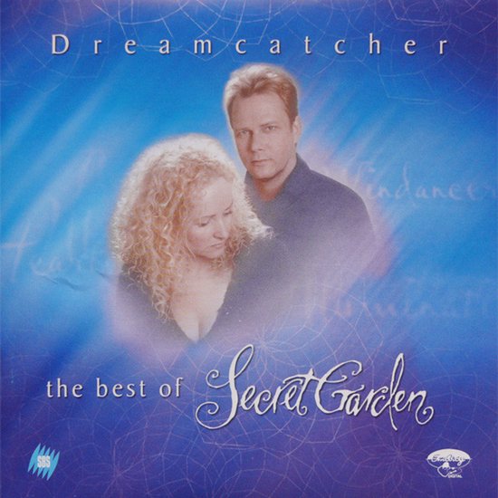 Albumhoes met de tekst 'Dreamcatcher, the best of Secret Garden'. Man en vrouw staan samen.