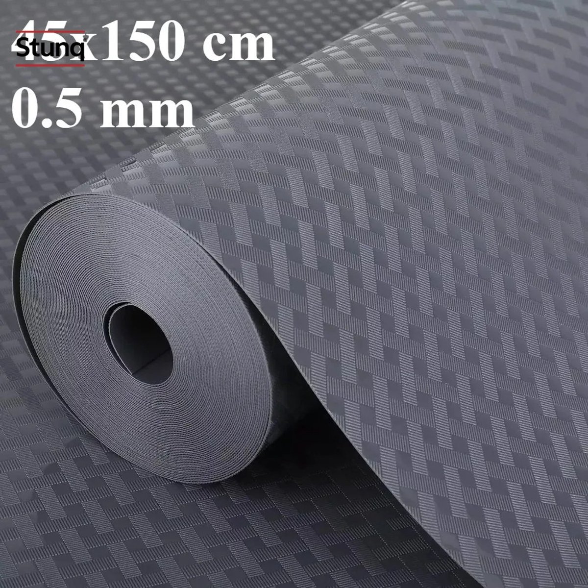 Stunq® Antislip lademat 45x150 cm - waterdichte plankvoering voor keukenkast en eettafel