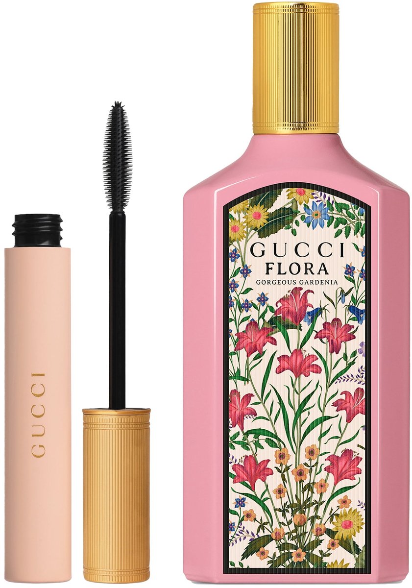 Gucci Flora Gorgeous Gardenia 100ml Edp + 7,5ml Mascara Geschenkset