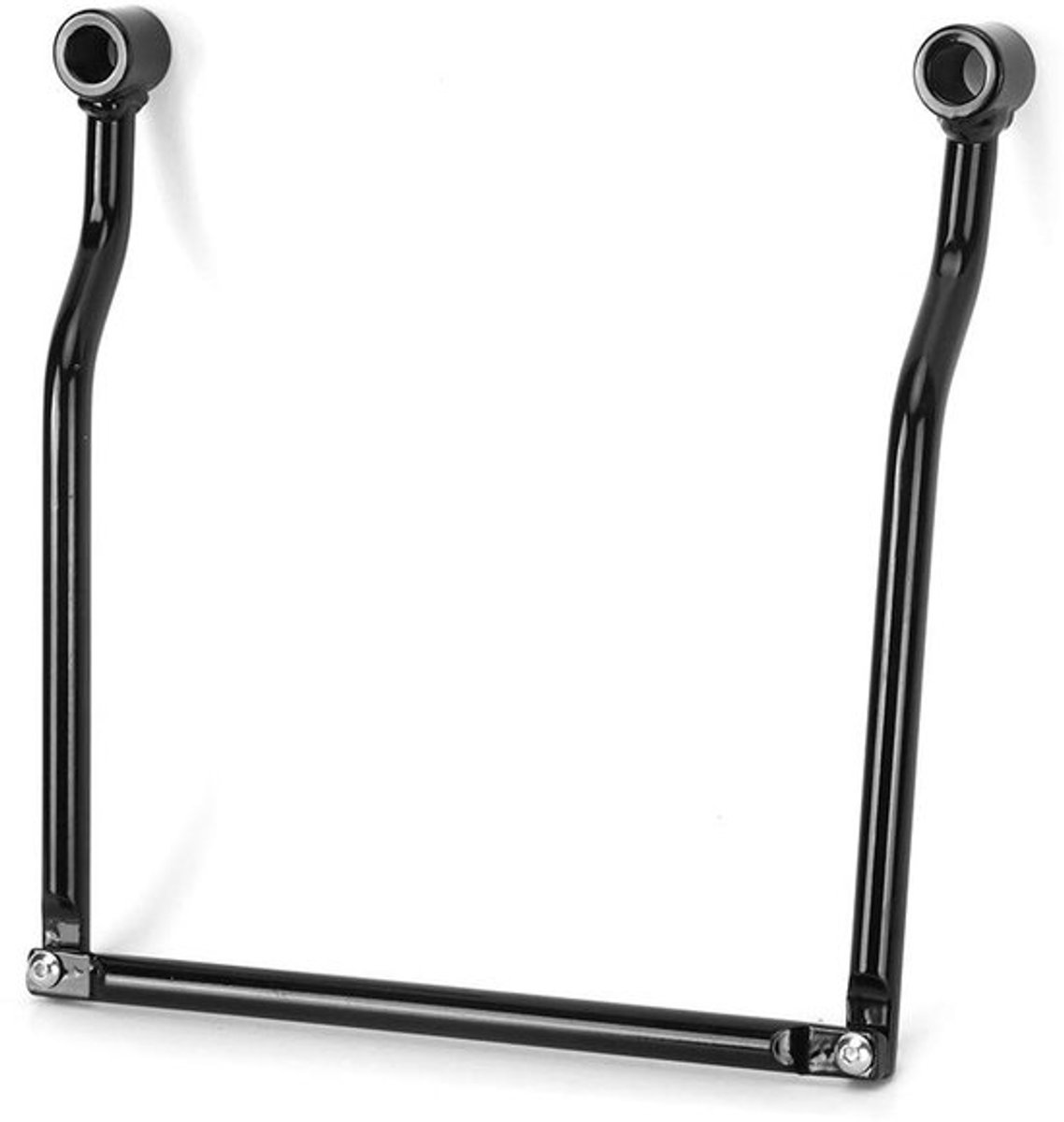 Zeynomax- Saddlebags Universele Motorfiets Beugel - Zwart - Stevig/Iron