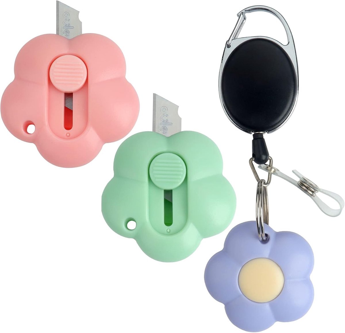 Mini Shrink Box Opener met Sleutelhanger voor Gemakkelijk Openen van Verpakkingen en Brieven