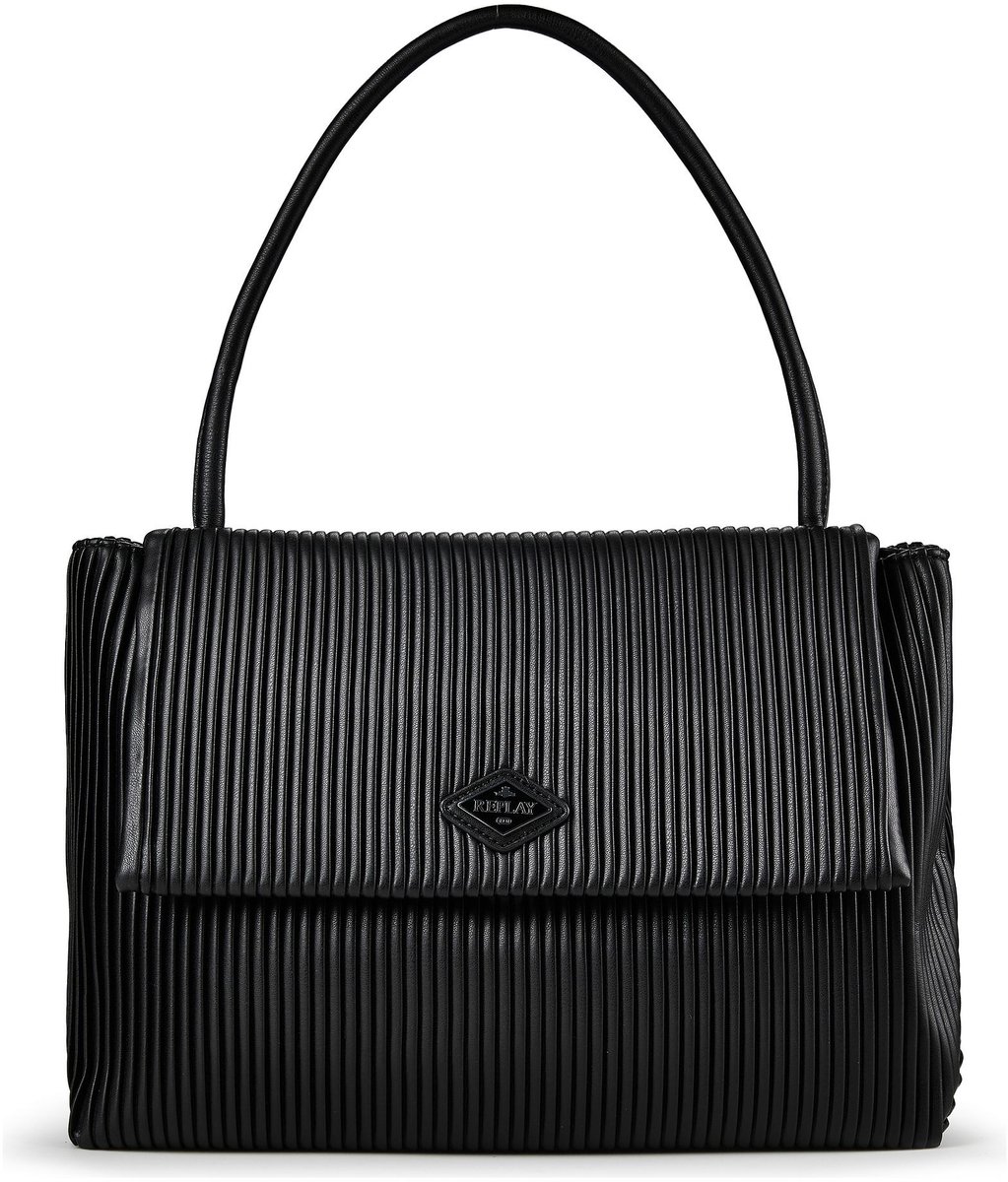 Replay Schoudertas 38 cm - Dames - black