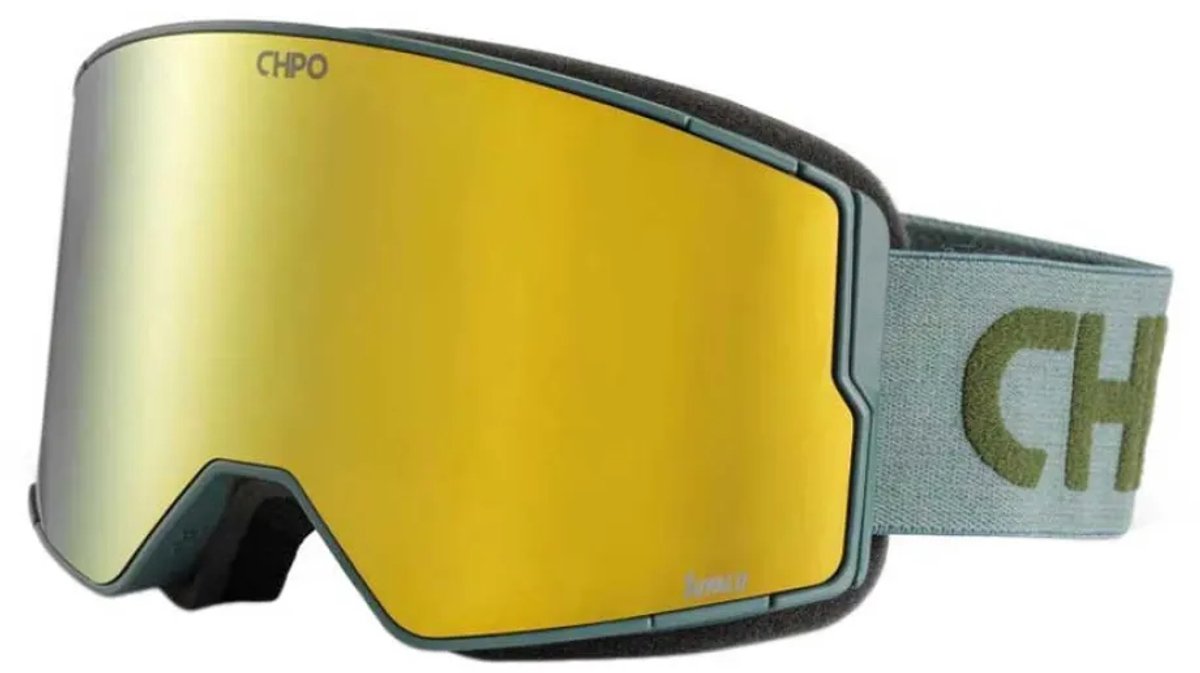 Chpo Brand Tuvalu Skibril Blauw Gold Mirror/CAT3