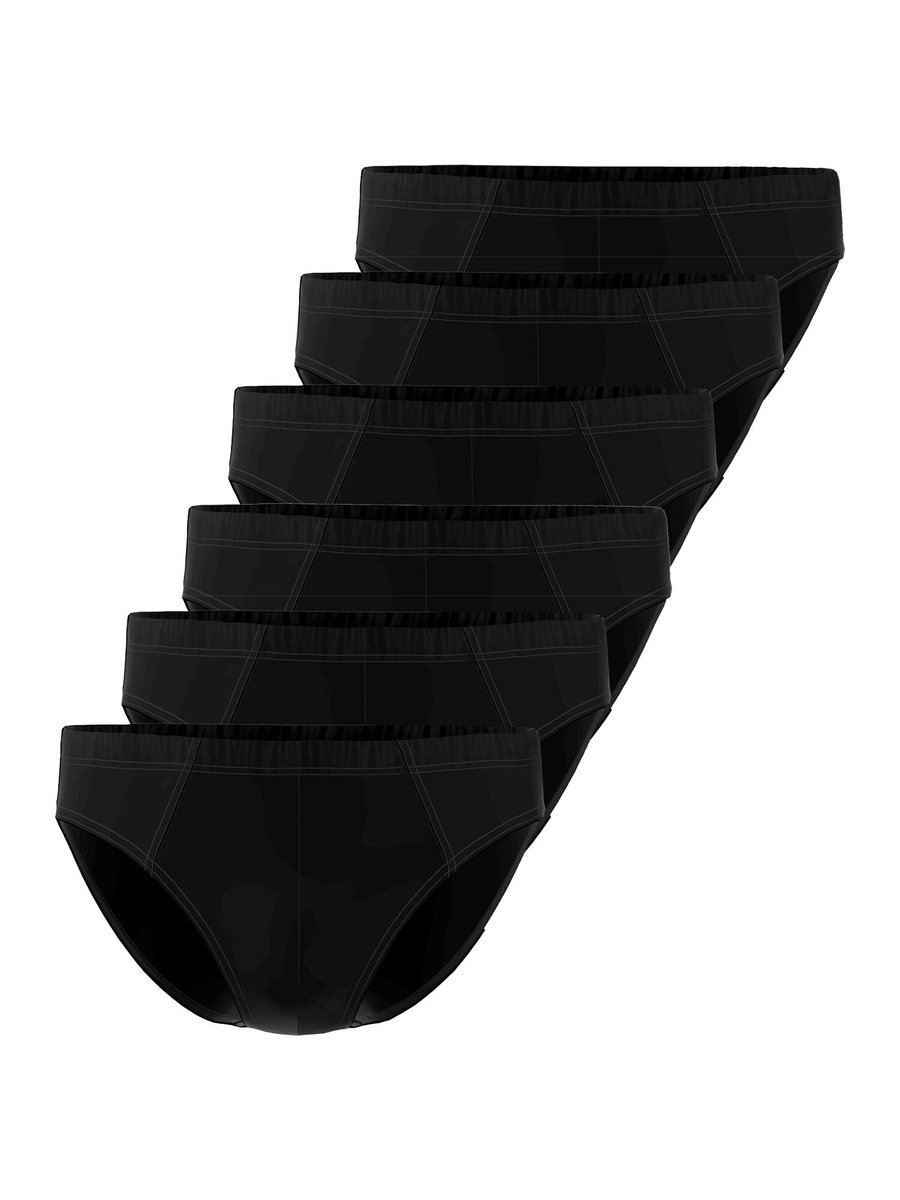 Verpakking van 6 Heren Mini Slips