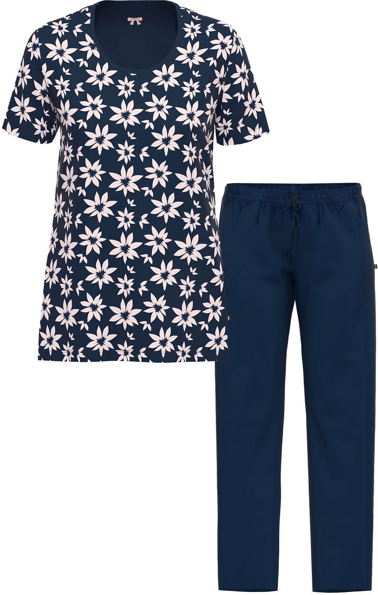 Dames T-shirt, lange broek Night & Relax