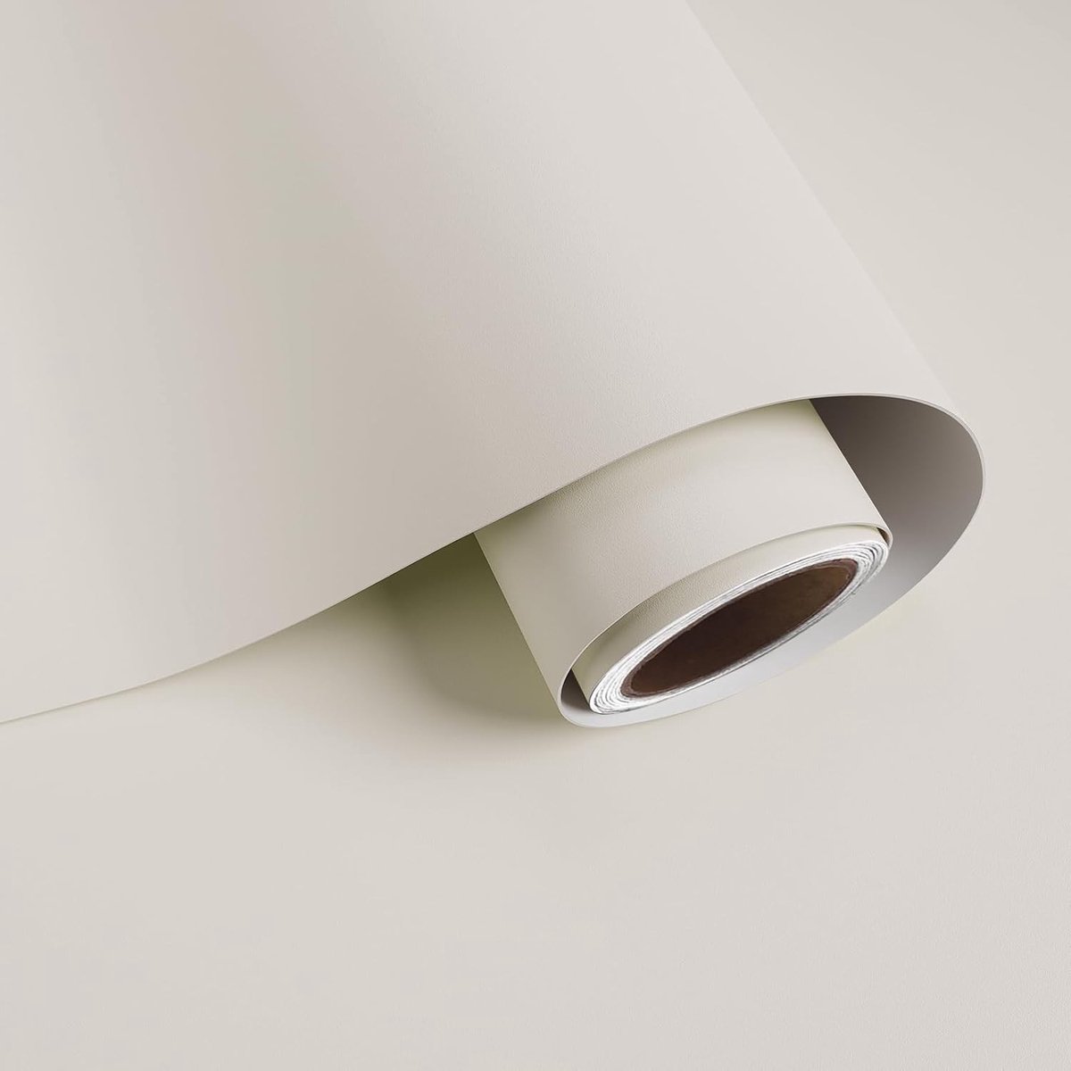 Beige Zelfklevend Vinyl Behang voor de Woonkamer - 40cm x 200cm, Duurzaam en Eenvoudig aan te Brengen
