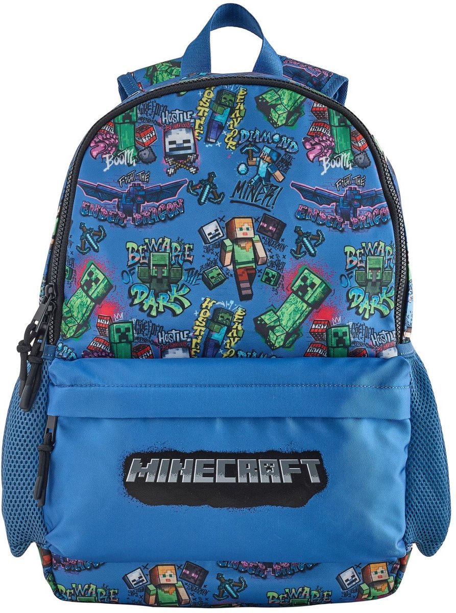 Next - Jongens - Minecraft rugzak - Blauw