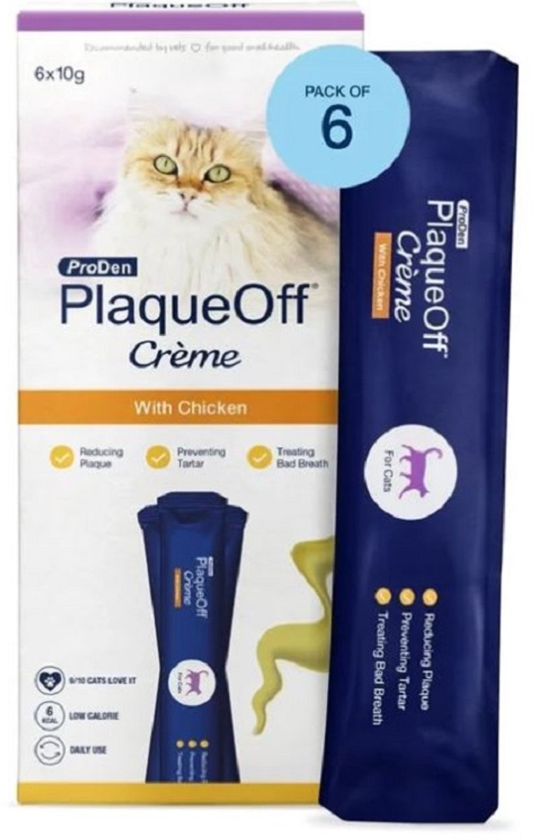 ProDen PlaqueOff® Crème Kat - 6 x 10 gram