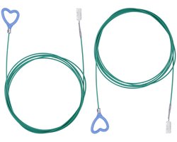 Set van 2 Flexibele Auto Drain Cleaning Tools, 118 inch