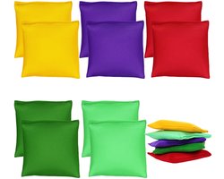 Set van 10 Kleurige Gooi Zakjes voor Spellen, 10x10 cm