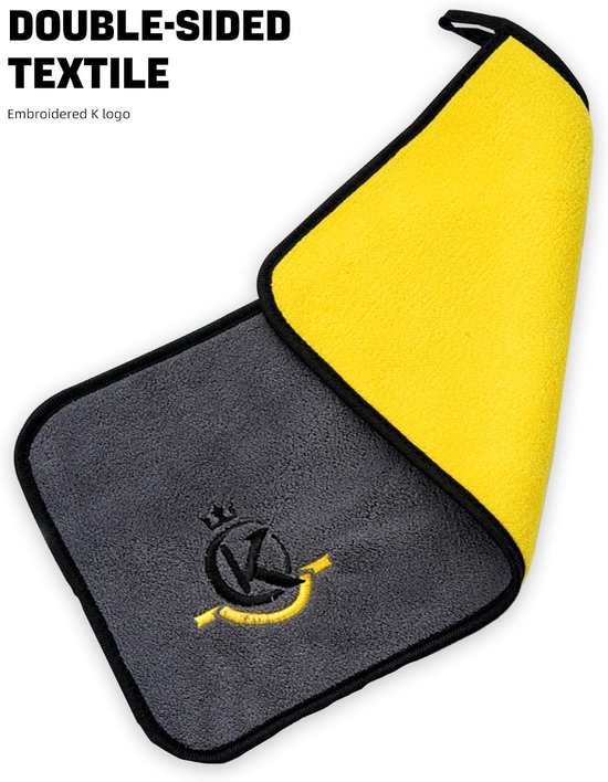 Biljart keu handdoek - 100% katoen zwart - schoonmaakaccessoires voor 8-ball pool - onderhoudset - ServiceTopper — afbeelding 4