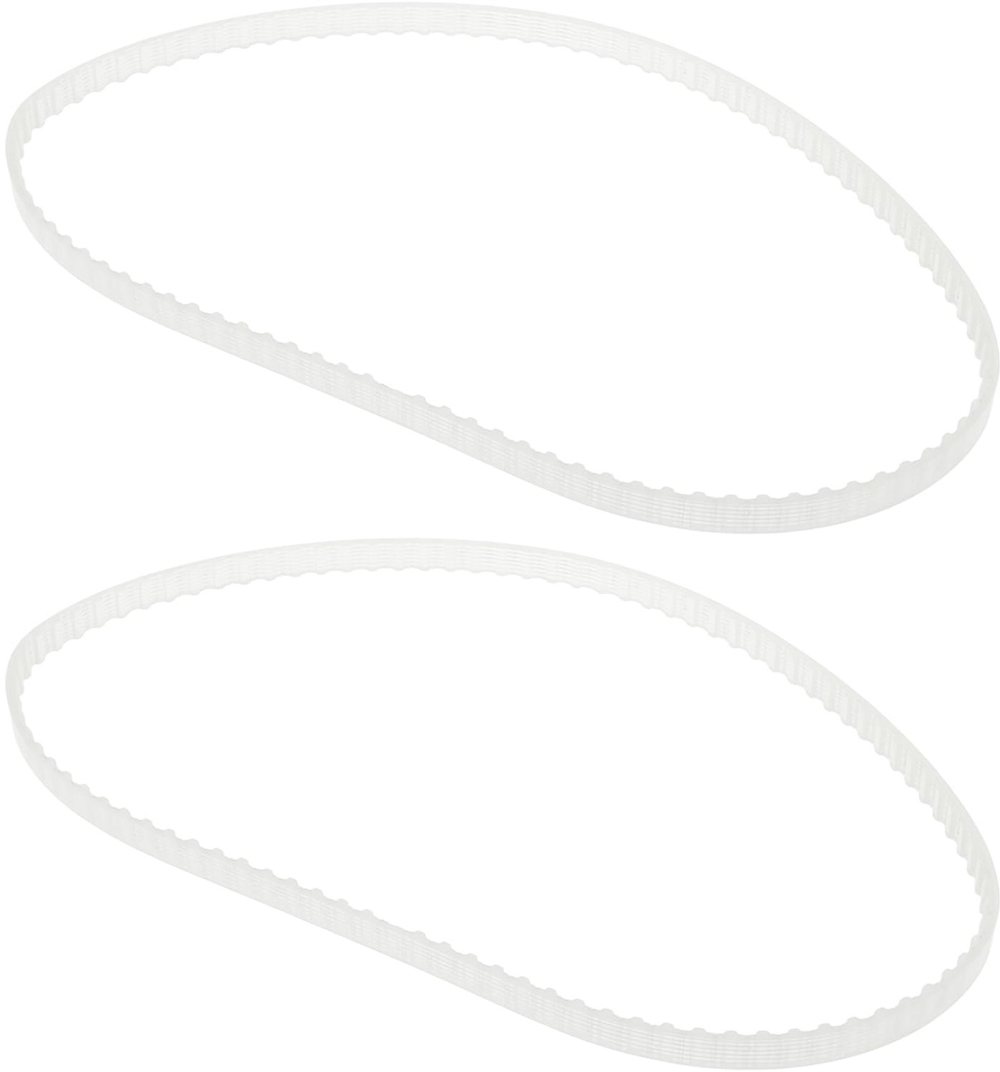 Timing Belt 1.5M x 94 Tanden - Polyurethaan - 6mm Breedte - 2-Pack - Eenvoudig te Vervangen - Geschikt voor 8x14 Mini Draaimachines - Lathesnaar