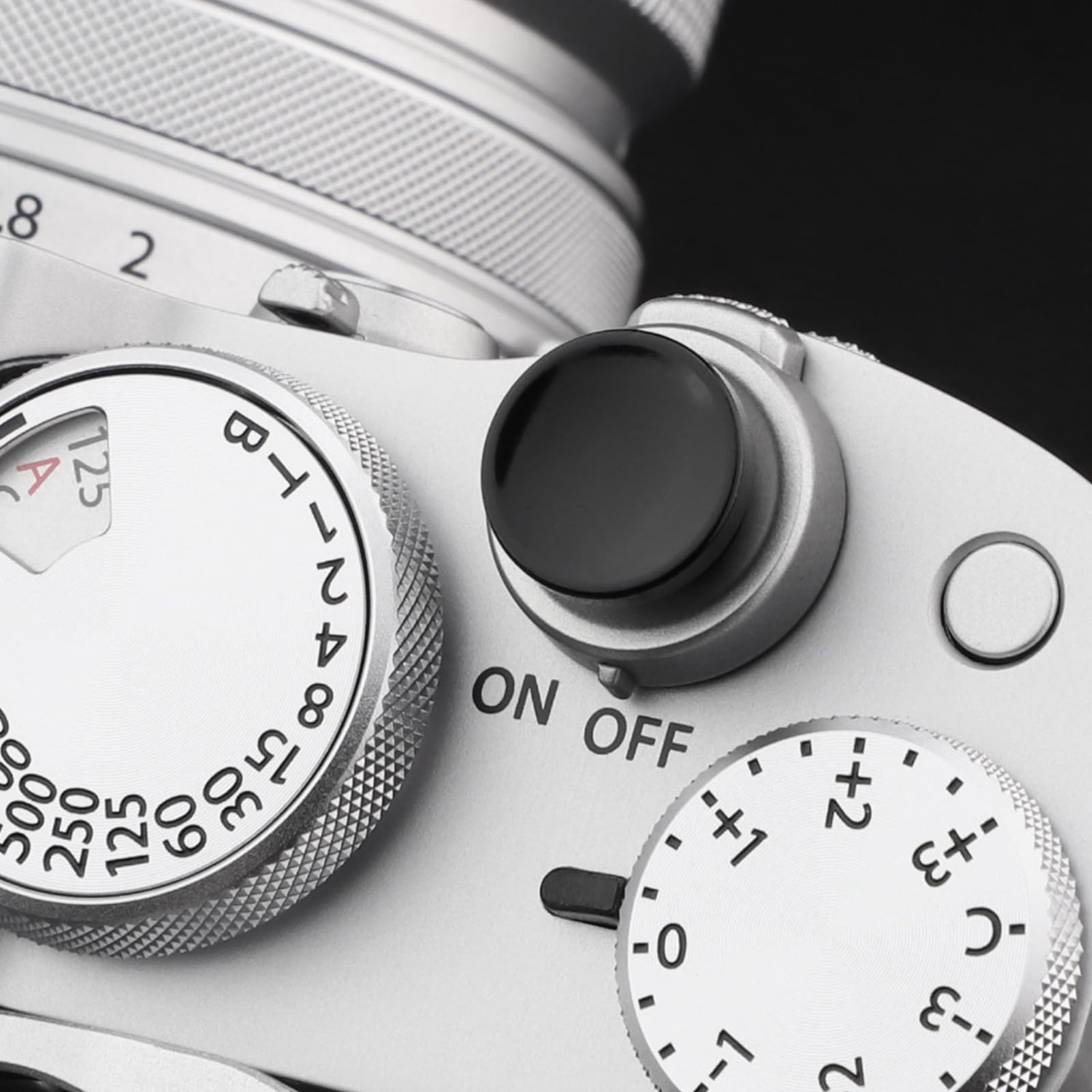 Metal Shutter Release Button voor Fujifilm en Leica Camera's
