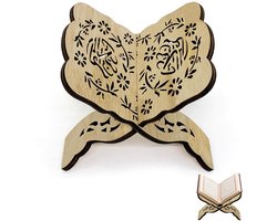 Houten Boeksteun voor de Koran met Elegant Design