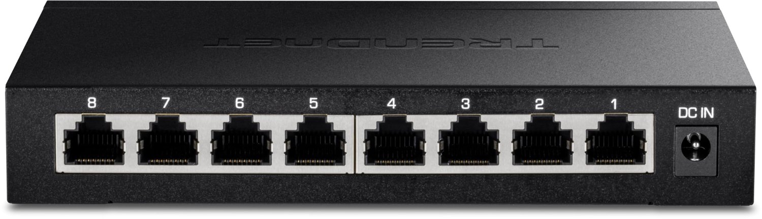 8-Port Unmanaged Switch - 2.5GBASE-T, Zwart