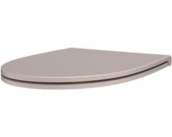 QeramiQ Élan Toiletzitting - softclose - quickrelease - slim - mat roze
