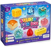 Squishies Set 8 Stuks – Squishy Speelgoed Anti Stress – Zacht Knijp Speelgoed voor Kinderen – Fidget Toys Traag Terugkomend – Uitdeelcadeautjes