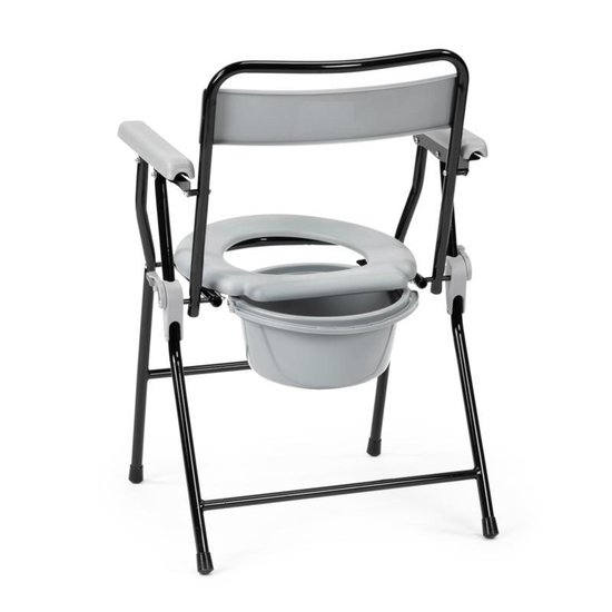 Inklapbare toiletstoel / Opvouwbare postoel. Compact en lichtgewicht WC stoel inklapbaar / opvouwbaar - MultiMotion