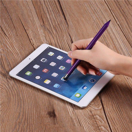Stylus Pen Hoge Gevoeligheid - Touchscreen Pen - Tekenen - Rubber Punt - Compatibel met Tablets/Smartphones - Bescherming tegen Krassen - Tekenpen — afbeelding 3