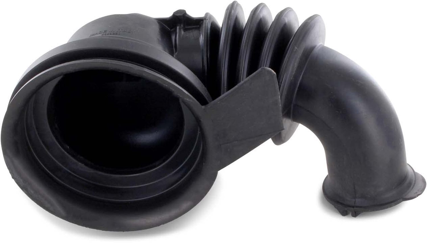 Afvoerslang voor wasmachine - Rubber - Zwart