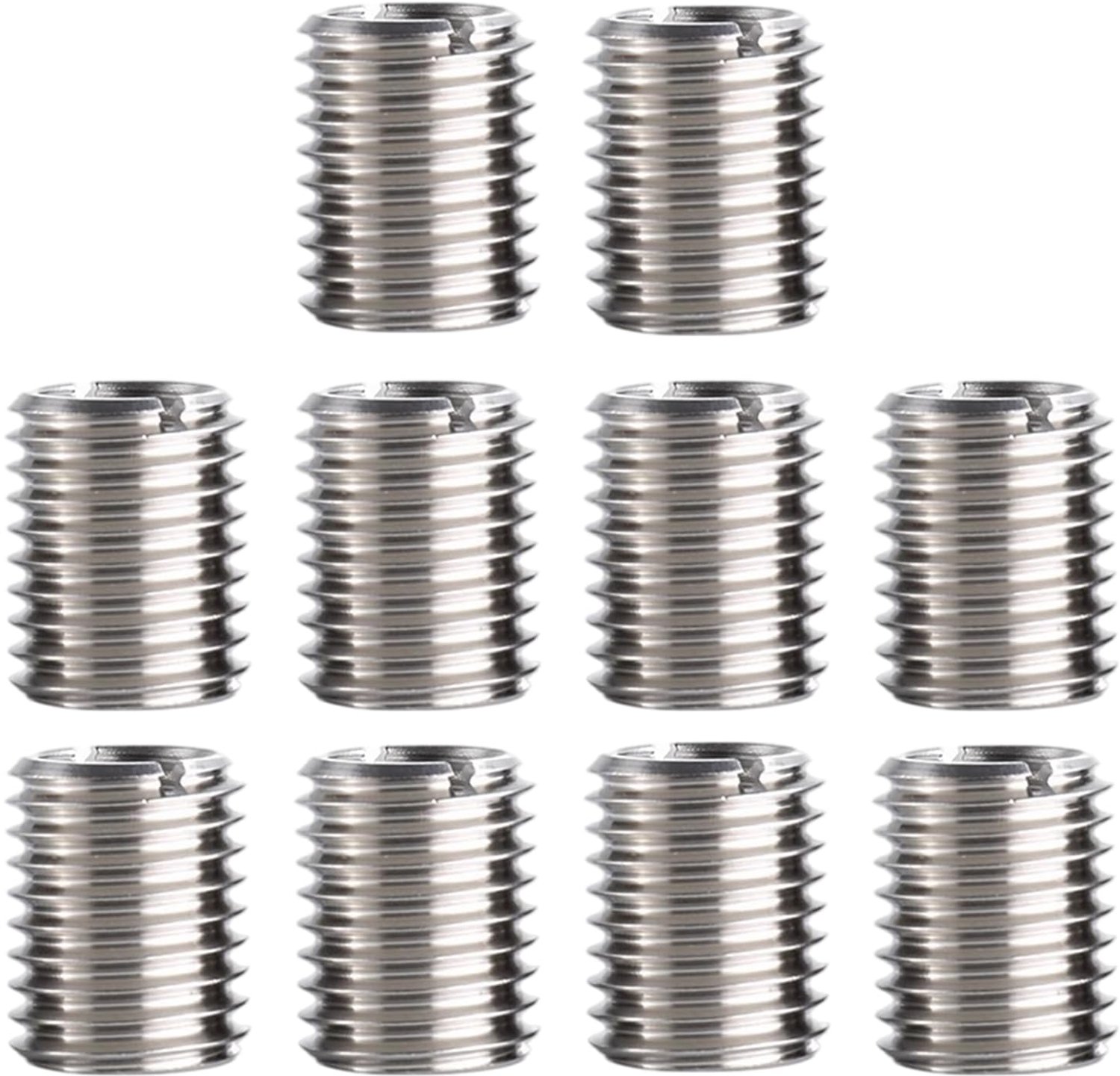 Set van 10 M10 naar M8 Draad Inserts van RVS