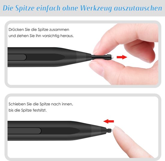 3 Vervangbare Penpunten voor Compatibele Surface-Pennen — afbeelding 4