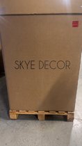 Skye Decor, Tv-standaard, Sentinel - Travertine, Gemelamineerde spaanplaat, Travertin, 160 x 30 x 42 cm