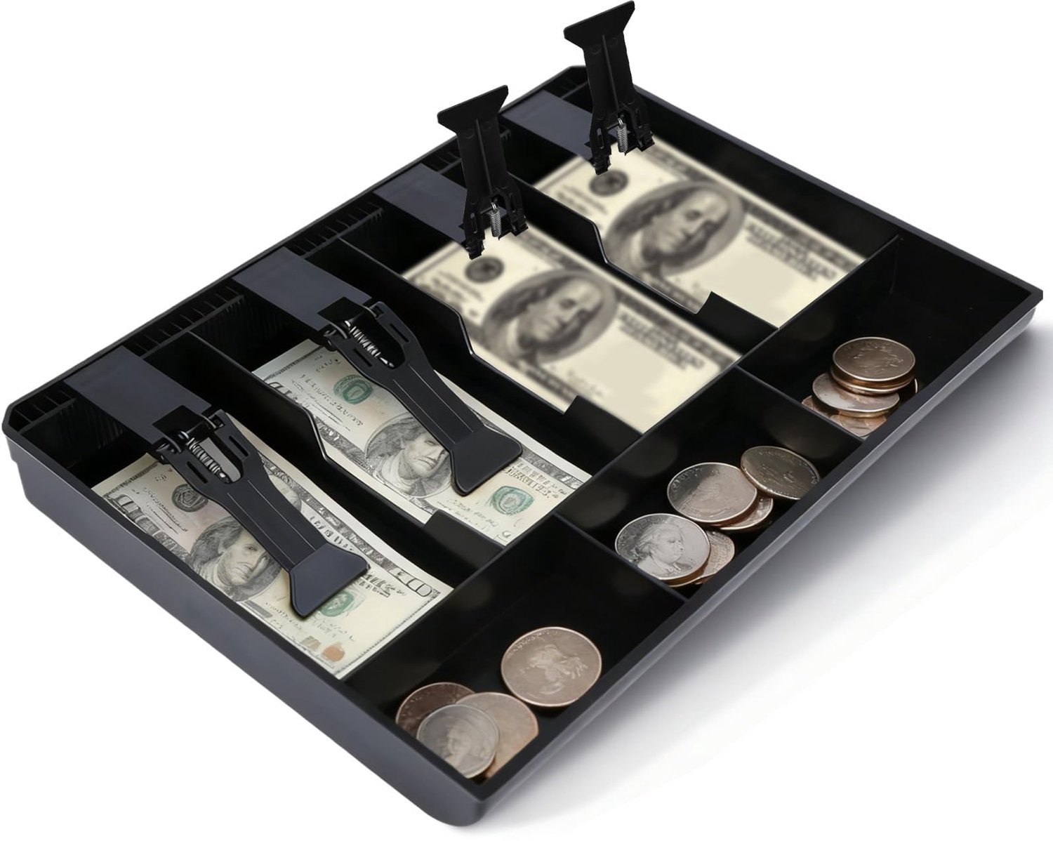 Cash Drawer met Compartimenten voor Briefgeld en Munten