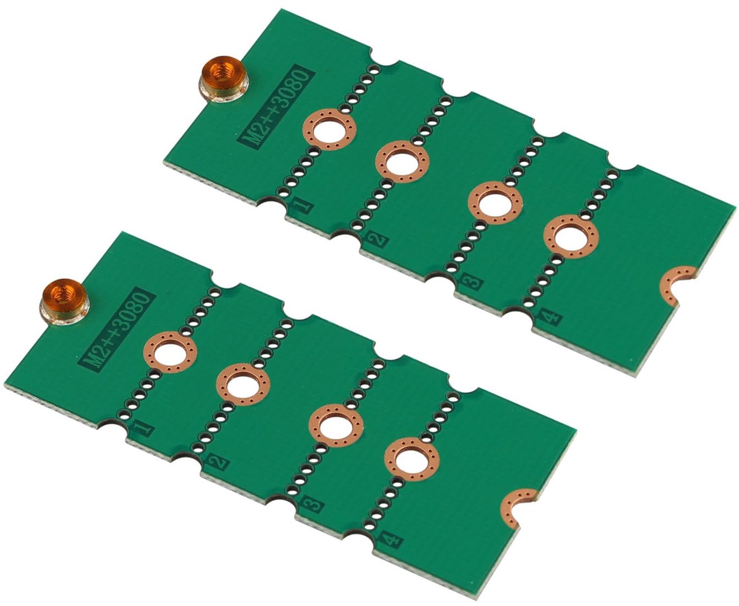 M.2 NGFF NVMe SSD Verlengadapter voor 2230, 2242, 2260 en 2280, 2 Stuks