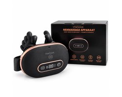 VitaGoods Nekmassage Apparaat - Elektrische Massager voor Nek, Schouders, Rug, Armen & Benen - Shiatsu techniek- Infrarood Warmtetherapie - 3 Standen