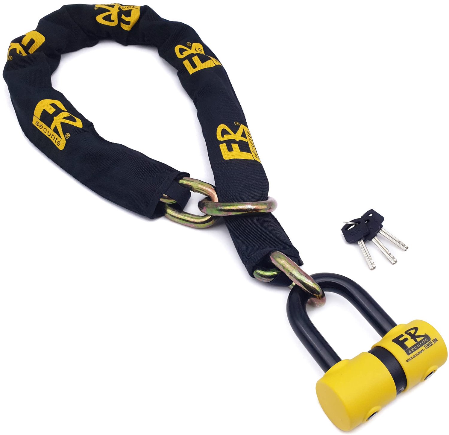 Anti-diefstal Motor Slot met Ketting - Hoogwaardige Beveiliging