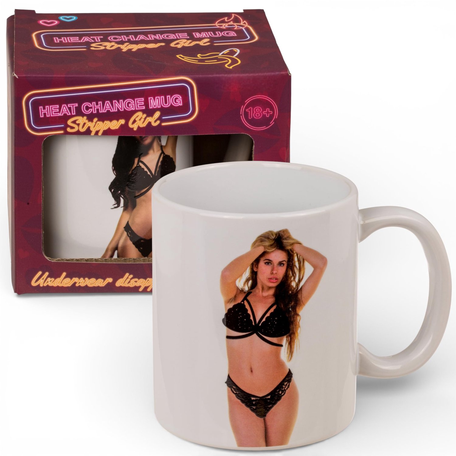 Thermosbeker met Warmte-effect - Verrassingsmotief - 330 ml
