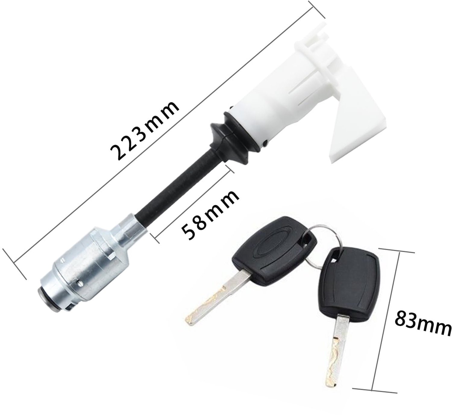 Slotcilinder met 2 Sleutels voor Ford Focus C-MAX
