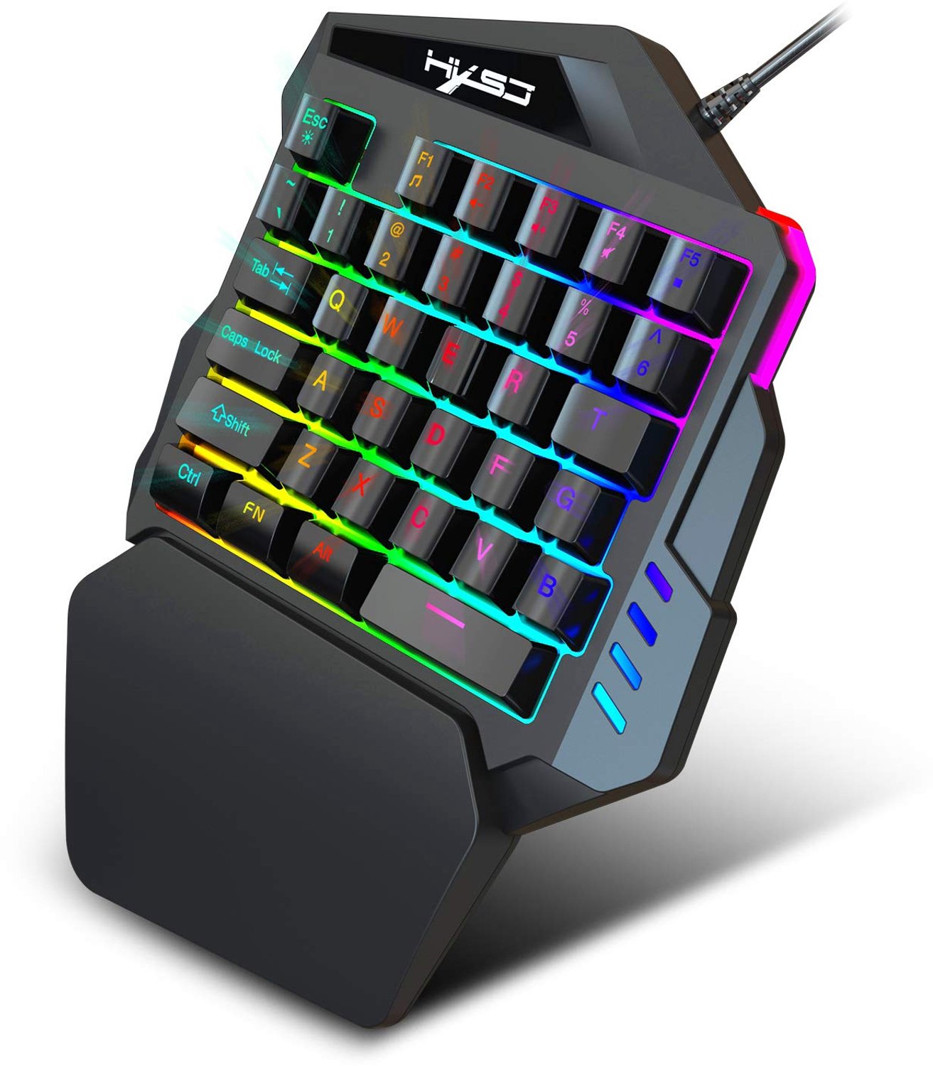 Mini Gaming Toetsenbord met Regenboogverlichting