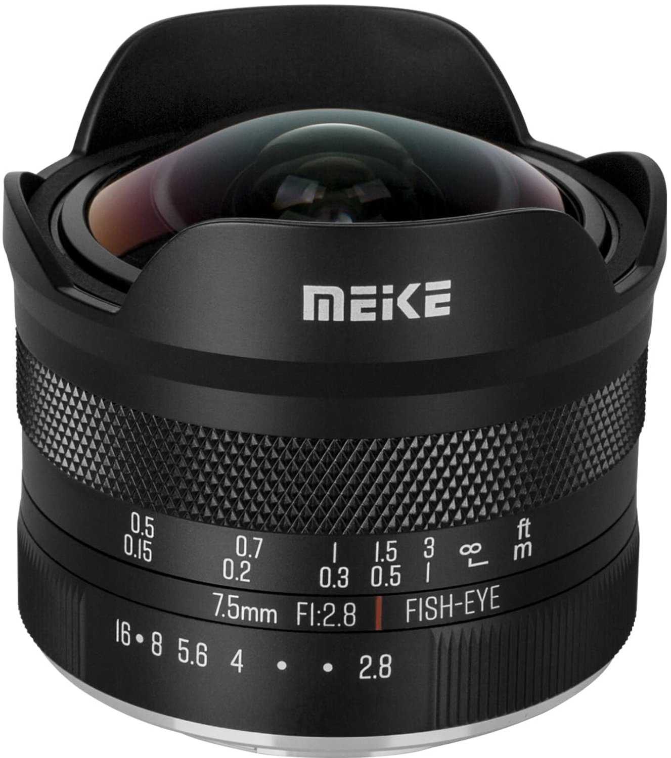 7.5mm f2.8 Ultra Wide Fisheye Lens - Handmatige Focus