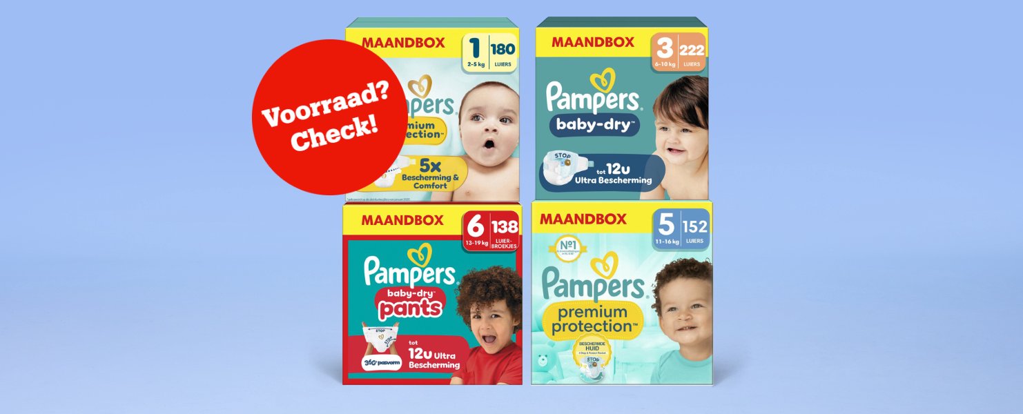Deal op Pampers