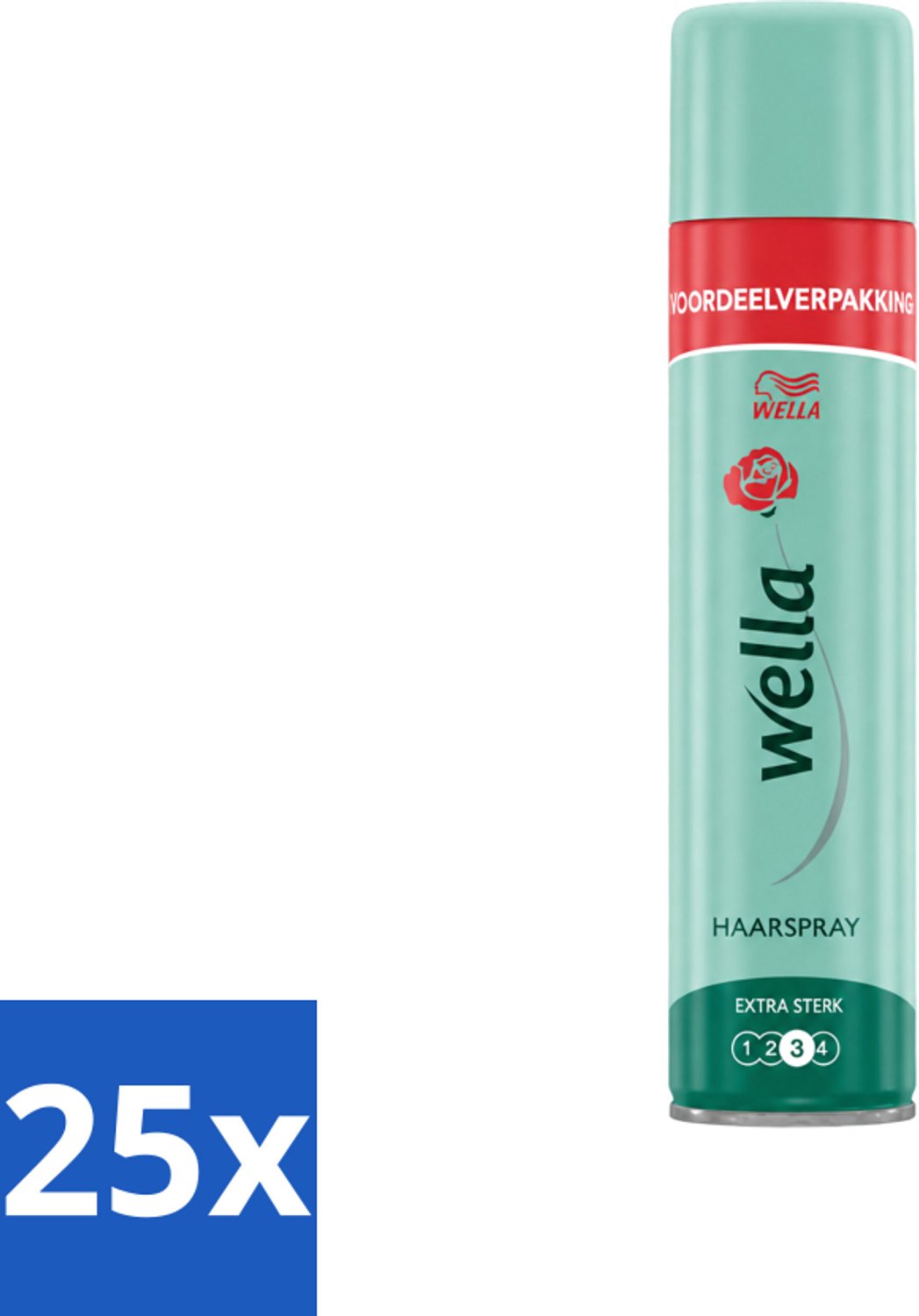 25 x Wella – Forte – Haarspray Extra Strong - 400 ml - Voordeelverpakking - 25 stuks