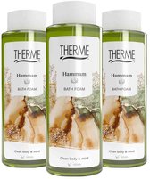 Therme Hammam Bath Foam - 3 x 500 ml - Voordeelverpakking