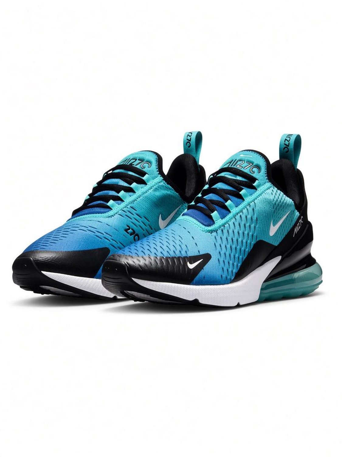 Nike Air Max 270 Herensneakers Dusty Cactus Hyper Royal Zwart