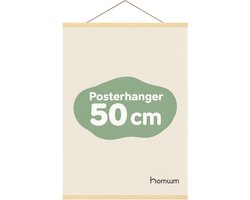 Homium Posterhanger 50 cm - Marupa hout - poster ophangsyste