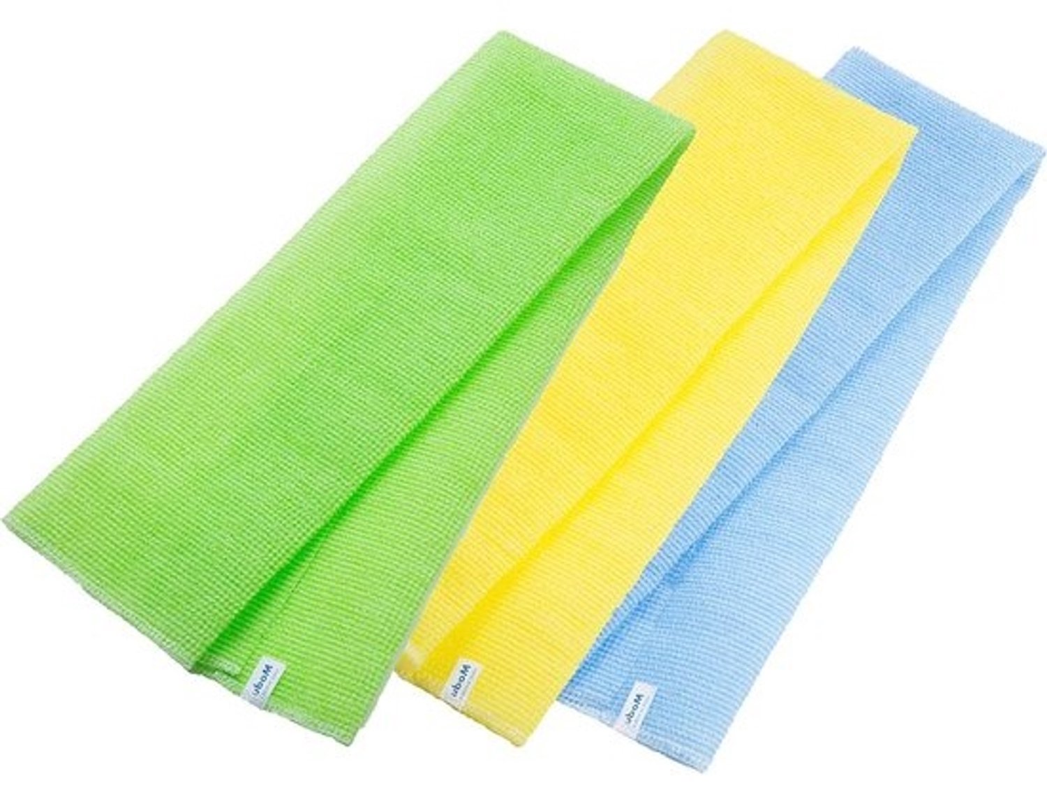 Exfoliërend washandje - Koreaanse loofahdoek - Huid reinigen - Lang model - 3 stuks - Grijs