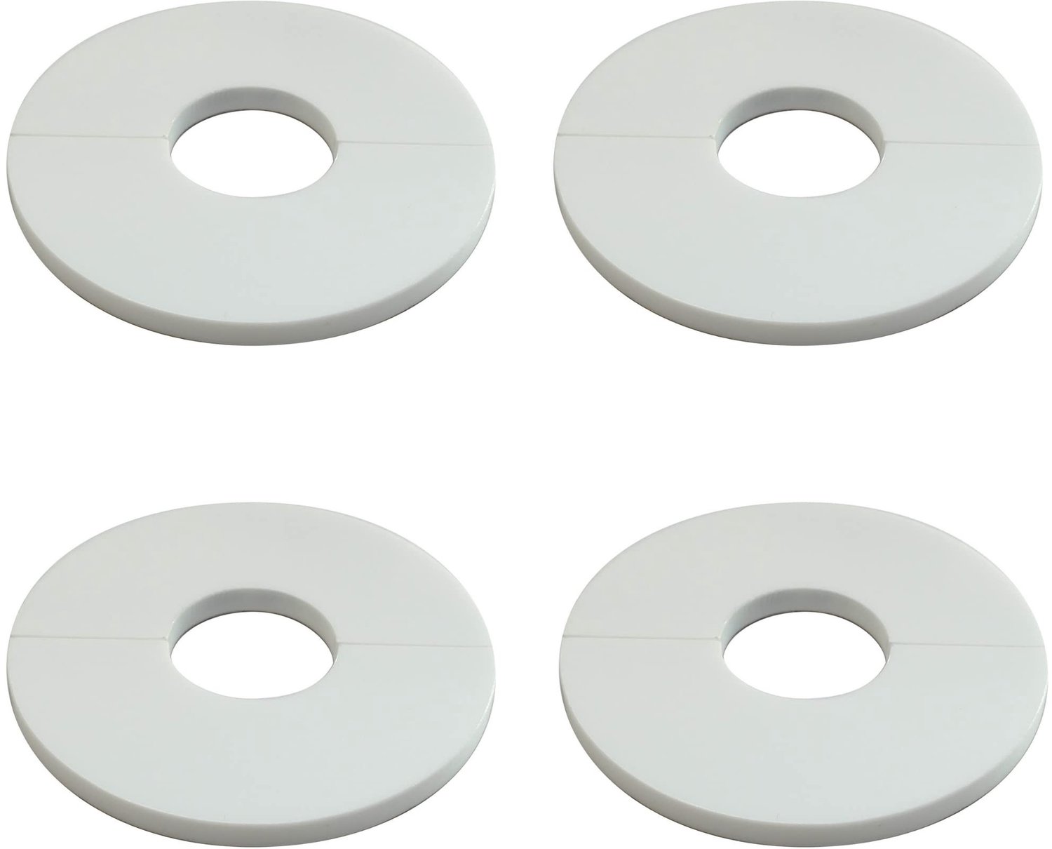 Set van 4 Decoratieve Rosetten voor Verwarmingsbuizen
