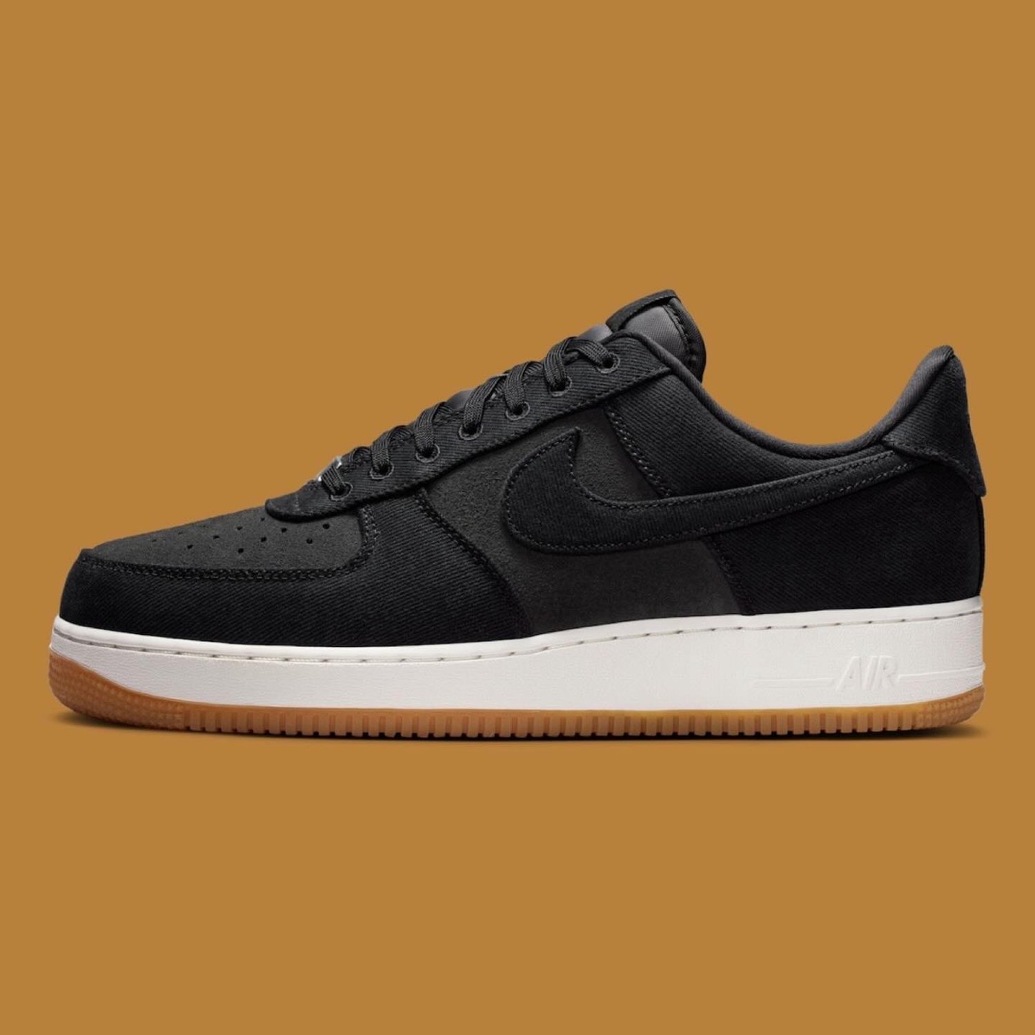 Sneakers Nike Air Force 1 Low “ Canvas” Zwart
