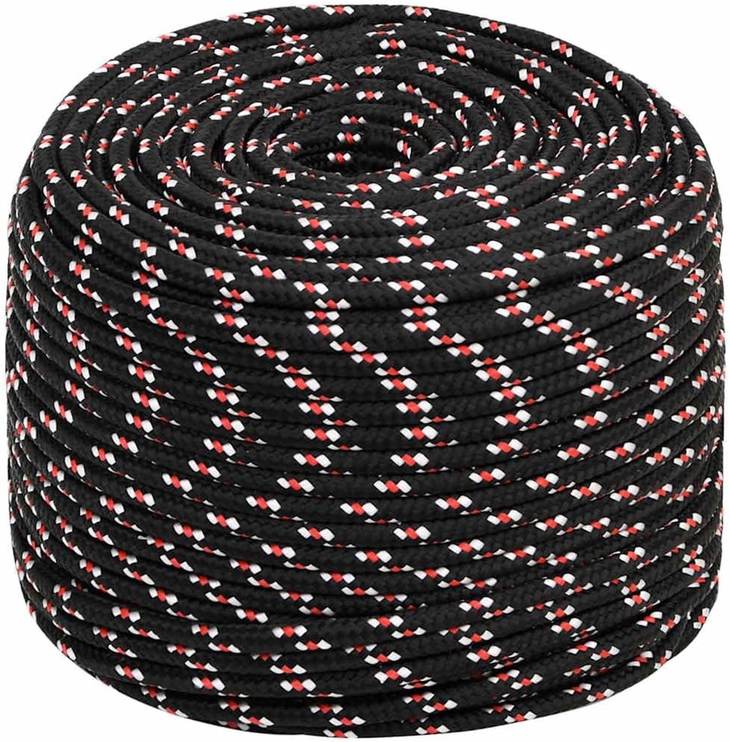 Touw 10 mm 500 m PP gevlochten touw voor zeilboot & jachten