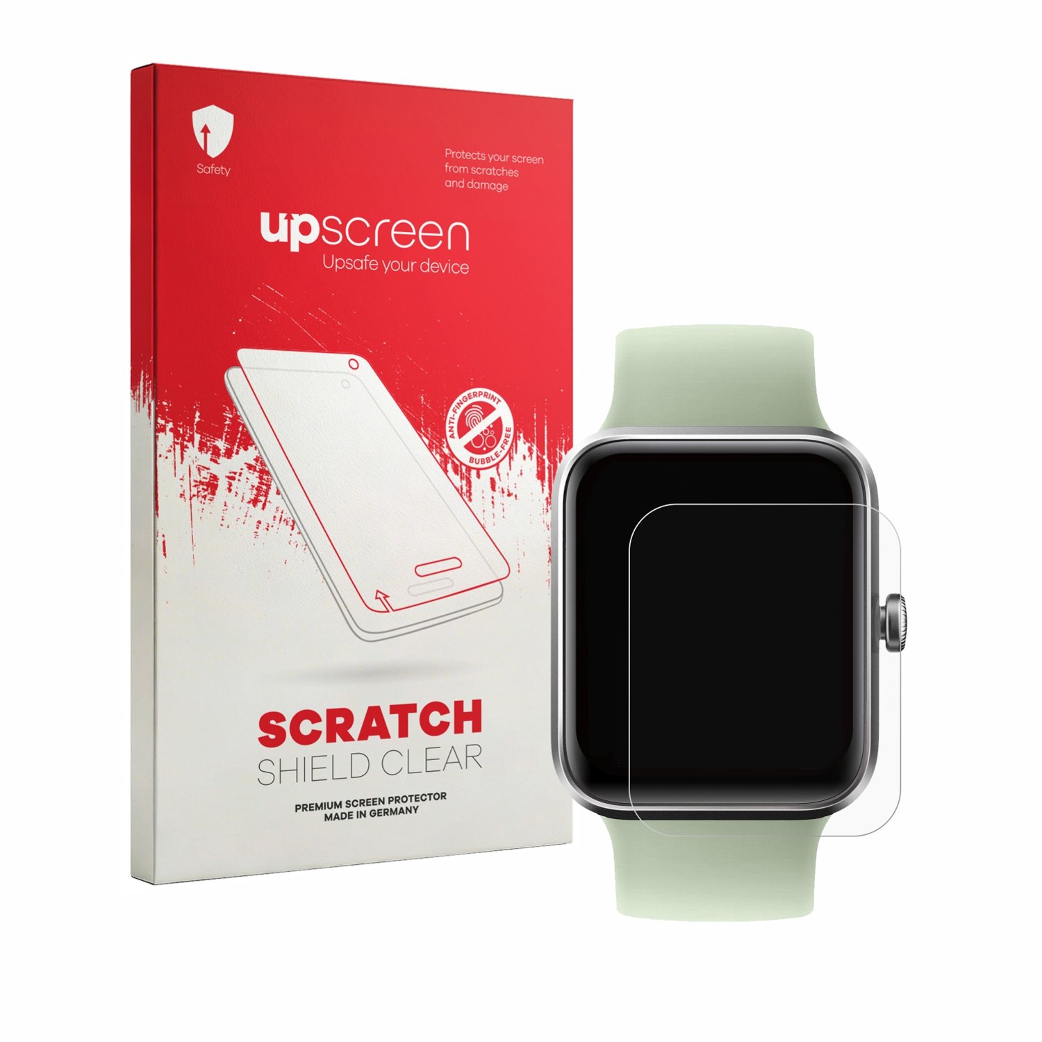 upscreen - Screenprotector voor Decathlon CW 500 S - Folie Beschermfolie transparant