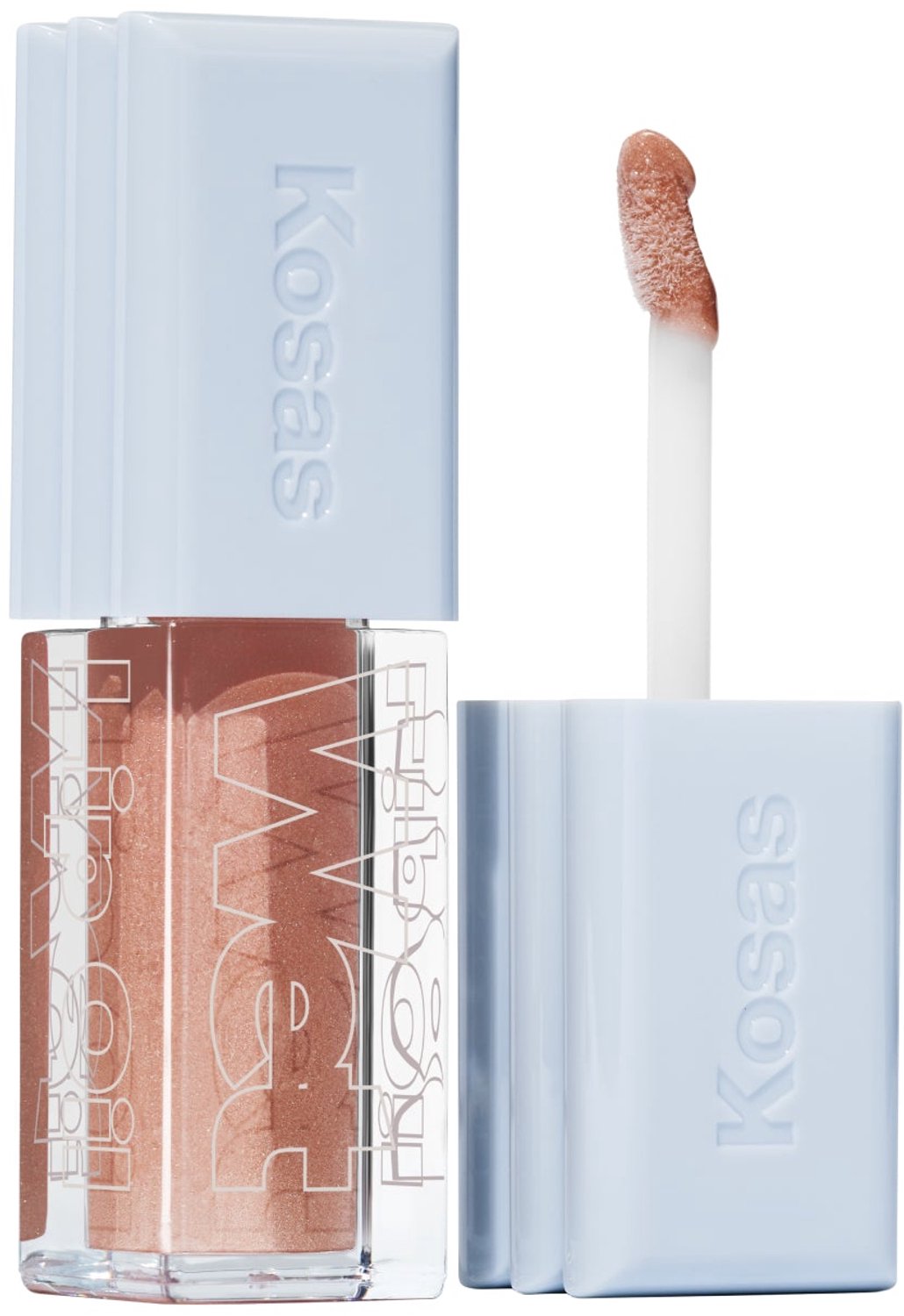 Kosas - Wet Lip Oil Plumping Peptide Lip Treatment Gloss - Lipolie gloss 4,6 ml - Unzipped