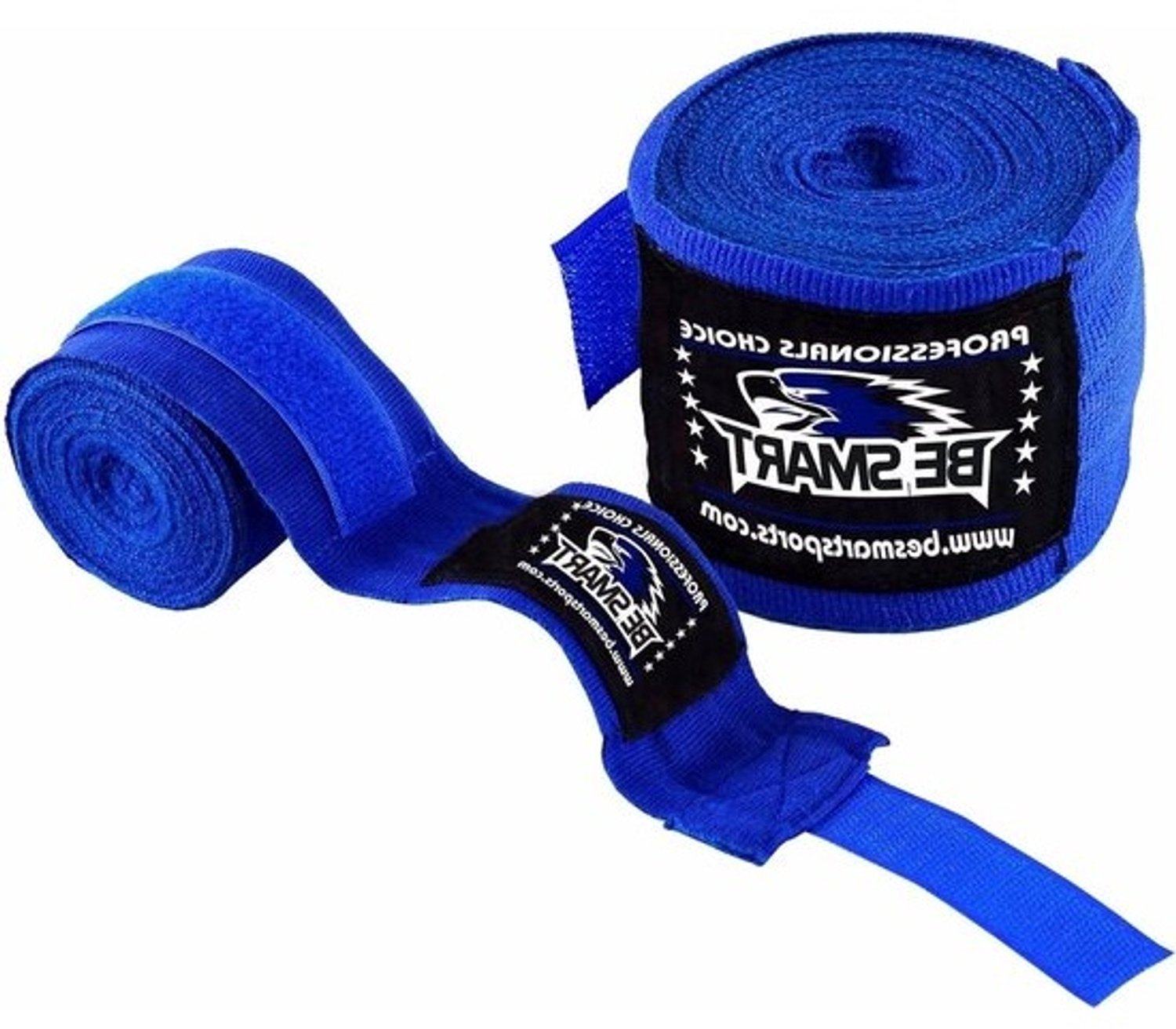 Hand Wraps Boksen - Binnenhandschoenen voor vechtsport - Handbescherming - Extra duurzaam katoen - 35 meter - Blauw
