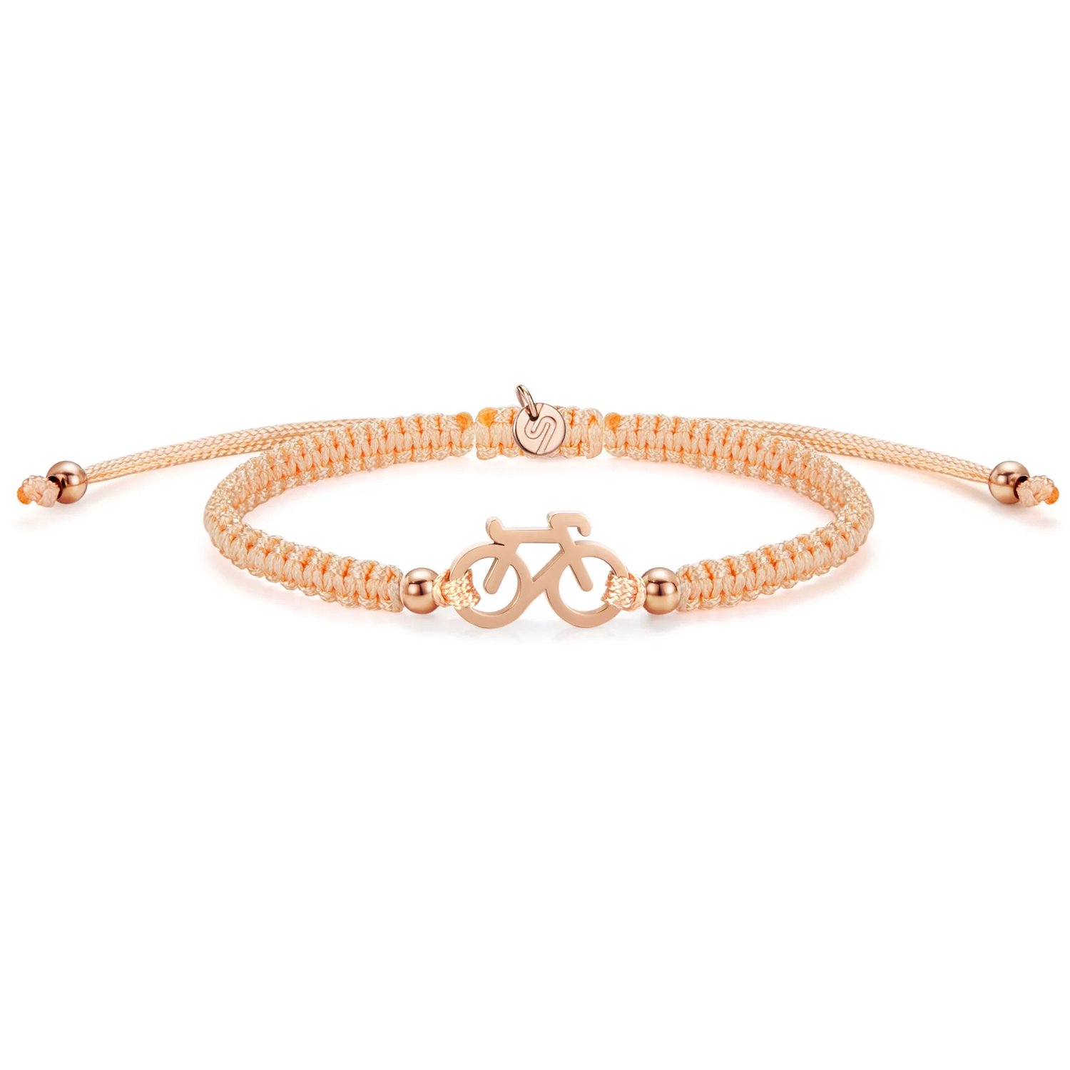 Braided Fiets armbandje Sailbrace (rose) Racefiets