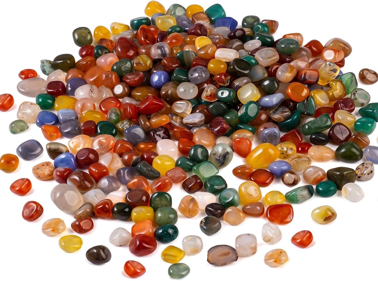 500g Brokjes Edelsteen 8-12mm,voor Handwerk,Mozaïeksteen en Edelsteenspel