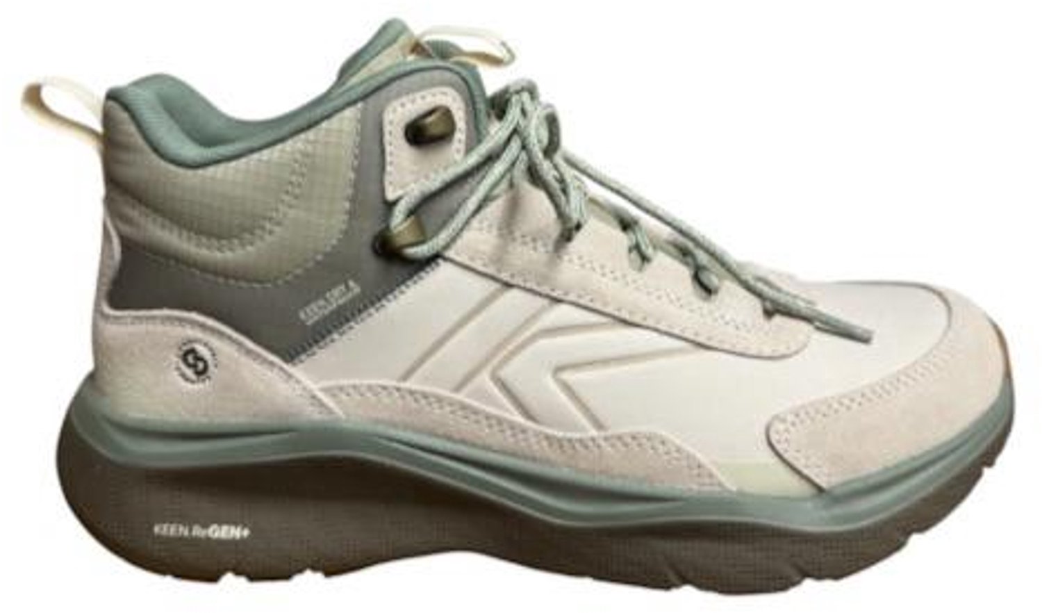 Keen - Leiki Mid Leather - Dames - Wandelschoenen Waterdicht - Beige